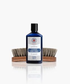 Cobbler's Choice Leather Cleaner + Brush Bundle
