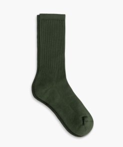 Women's Cotton Crew Sock | Charcoal