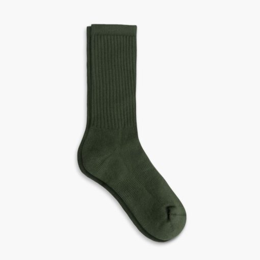 Women's Cotton Crew Sock | Charcoal