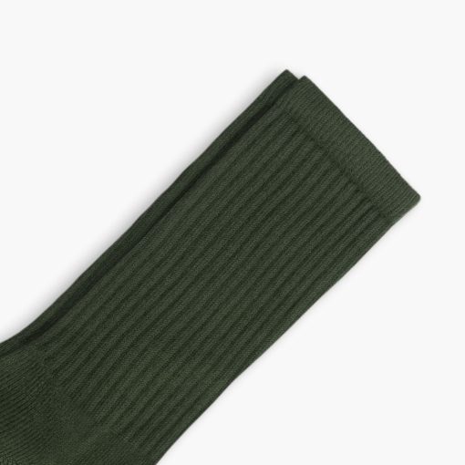 Men's Cotton Crew Sock | Charcoal - Image 2