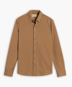 Everyday Button-Down Shirt | Brown (Two Pocket)