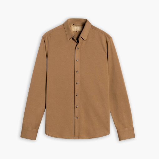 Everyday Button-Down Shirt | Brown (Two Pocket)
