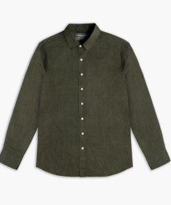 Linen Shirt | Brown