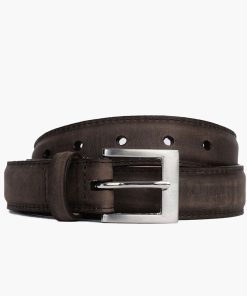 Men's Classic Leather Belt | Terracotta