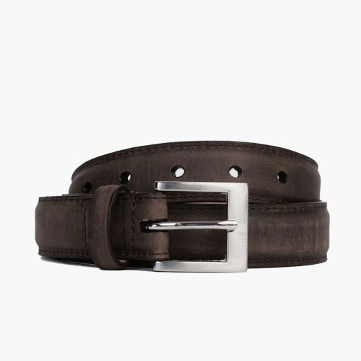Men's Classic Leather Belt | Terracotta