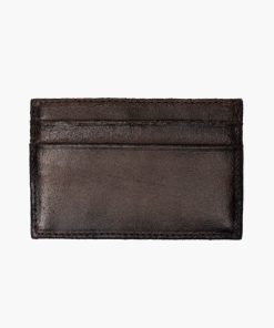Leather Card Holder | Black Matte