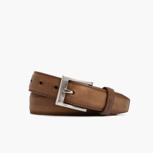 Men's Classic Leather Belt | Black Matte