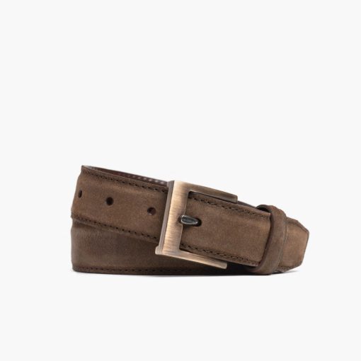 Men's Classic Leather Belt | Burnt Copper