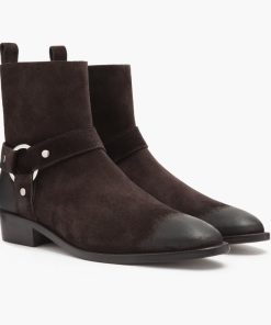 Harness | Black Suede