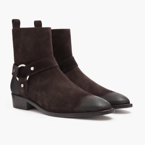 Harness | Black Suede