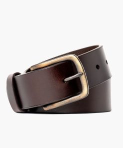 Men's Heritage Leather Belt | Black Matte