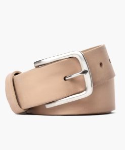 Men's Heritage Leather Belt | Natural