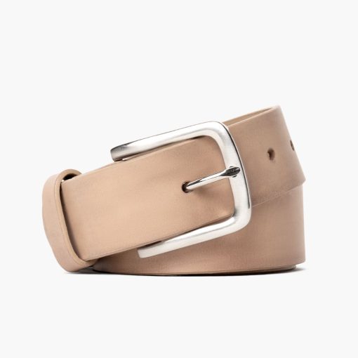 Men's Heritage Leather Belt | Natural