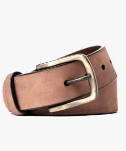 Men's Heritage Leather Belt | Natural Vachetta