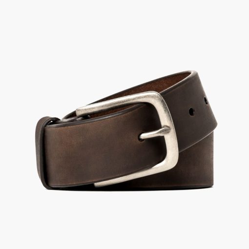 Men's Heritage Leather Belt | Terracotta