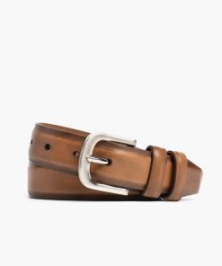 Men's Refined Leather Belt | Sandstone