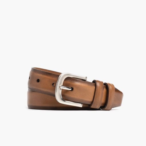 Men's Refined Leather Belt | Sandstone