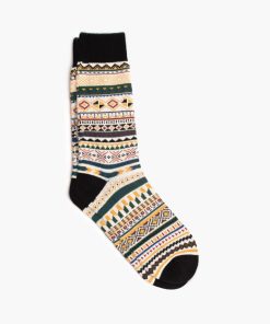 Men's Sodello Geo Sock | Ginger Spice