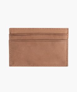 Leather Card Holder | Distressed Grey