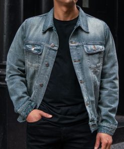 Denim Trucker Jacket | Pitch Black