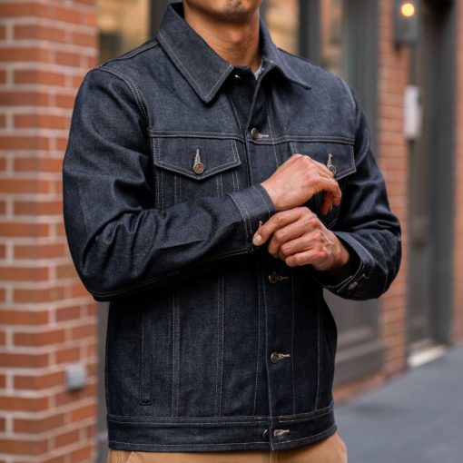 Selvedge Denim Trucker Jacket | Vintage Wash
