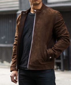 Racer Jacket | Taupe