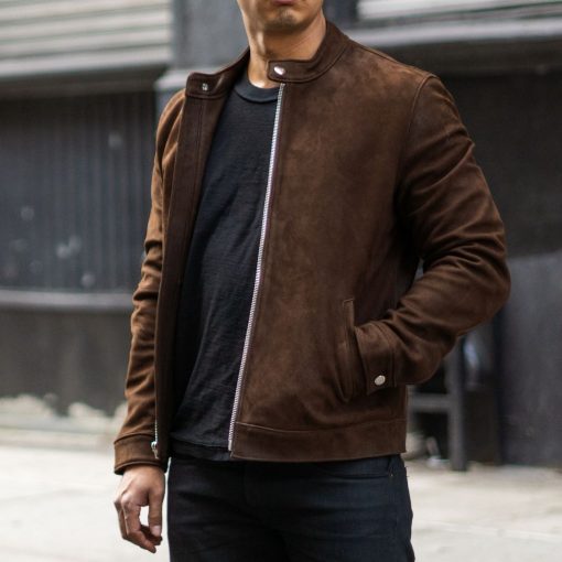 Racer Jacket | Taupe