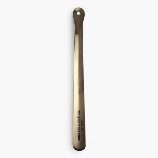 Cobbler's Choice 16" Metal Shoe Horn | Black Matte