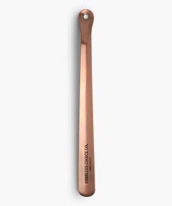 Cobbler's Choice 16" Metal Shoe Horn | Brushed Brass