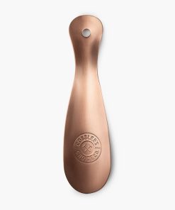Cobbler's Choice Metal Shoe Horn | Brushed Brass