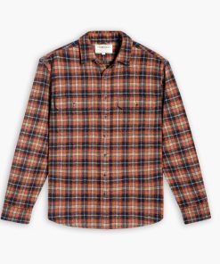 Summit Flannel Shirt | Coastal Blue