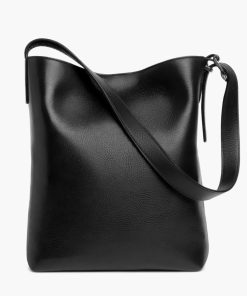 Bucket Bag | Black & Gold