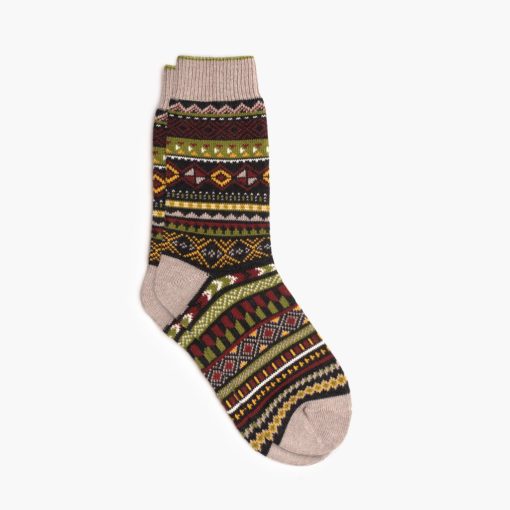 Women's Sodello Geo Sock | Taupe