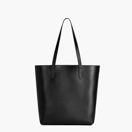Everyday Tote | Black (L) (Silver)