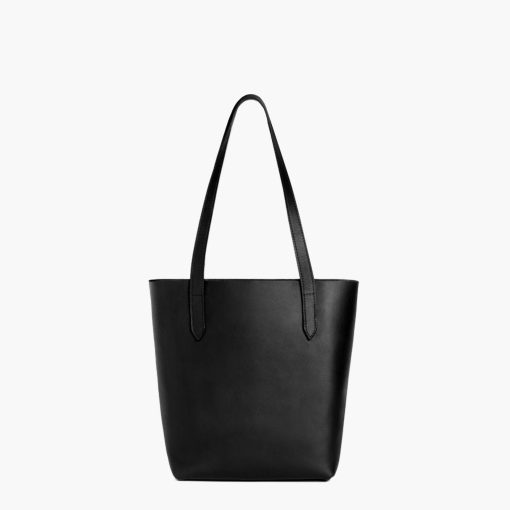 Everyday Tote | Black (M) (Silver)