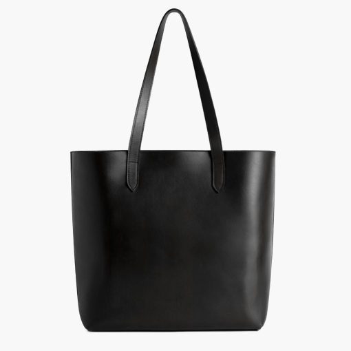 Everyday Tote | Black (XL) (Silver)