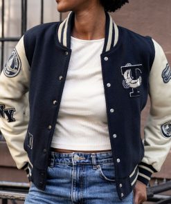 Varsity Jacket | Navy