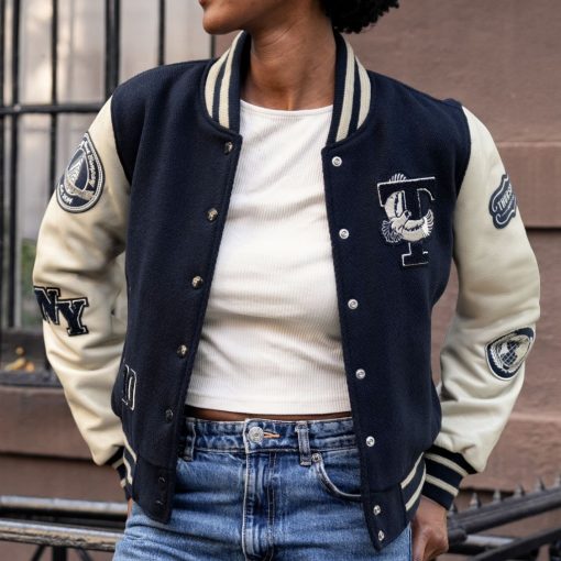 Varsity Jacket | Navy