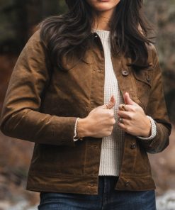 Waxed Canvas Field Jacket | Black