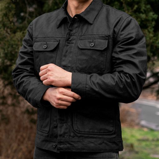 Waxed Canvas Field Jacket | Coyote