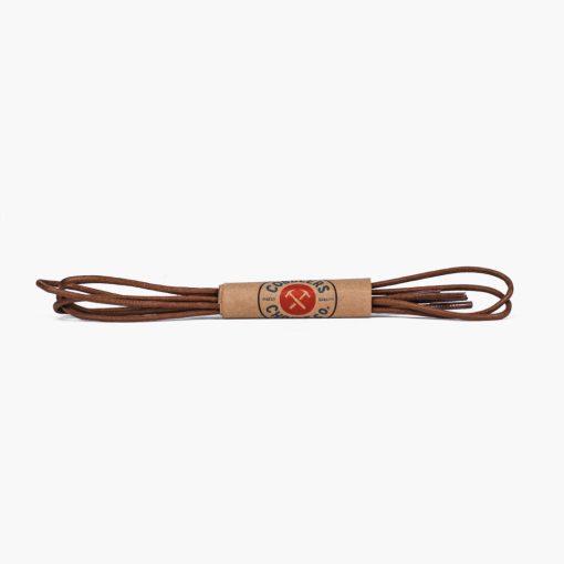 Round Waxed Cotton Laces | Grey