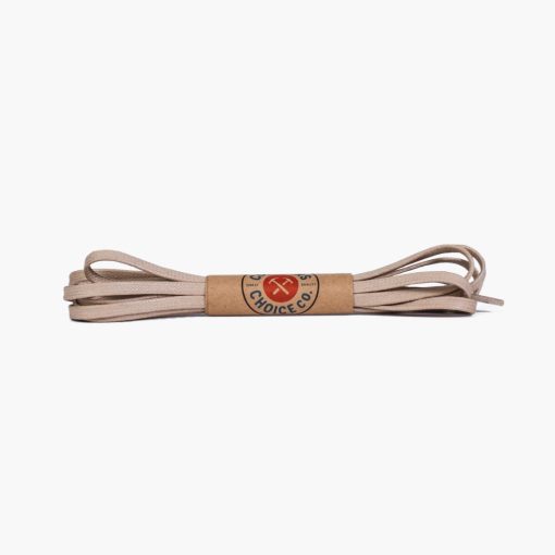 Round Waxed Cotton Laces | Yellow