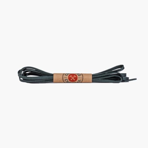 Flat Waxed Cotton Laces | Cream