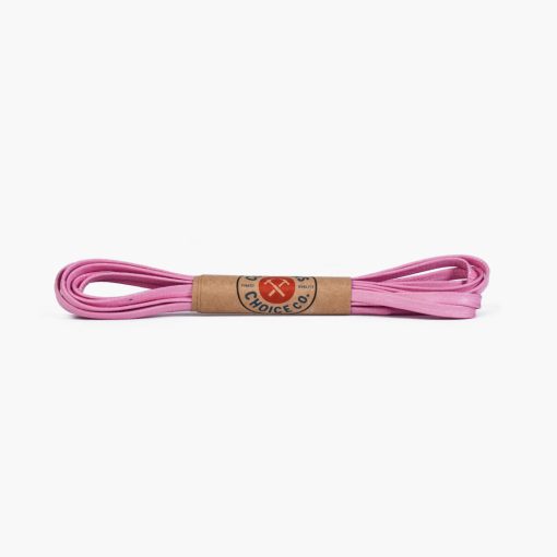 Flat Waxed Cotton Laces | Light Brown