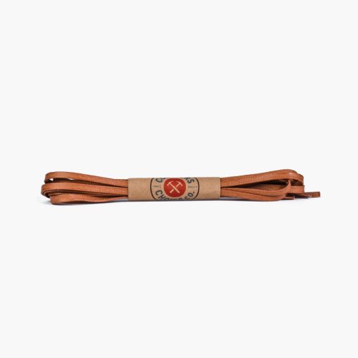 Flat Waxed Cotton Laces | Plum