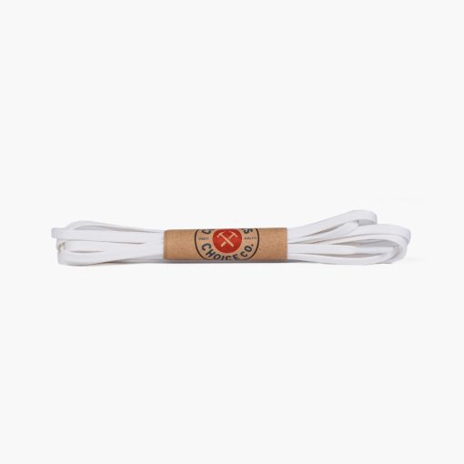 Flat Waxed Cotton Laces | Rust