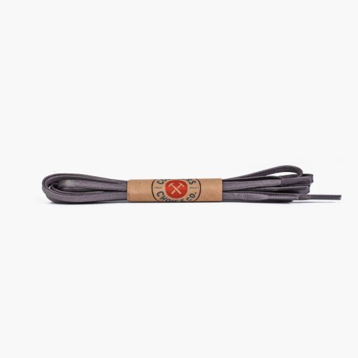 Flat Waxed Cotton Laces | Green