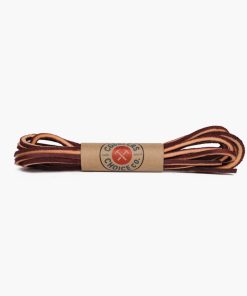 Flat Waxed Cotton Laces | Yellow