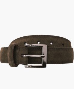 Men's Classic Leather Belt | Brandy