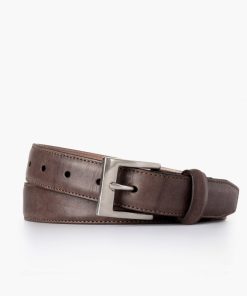 Men's Classic Leather Belt | Mocha